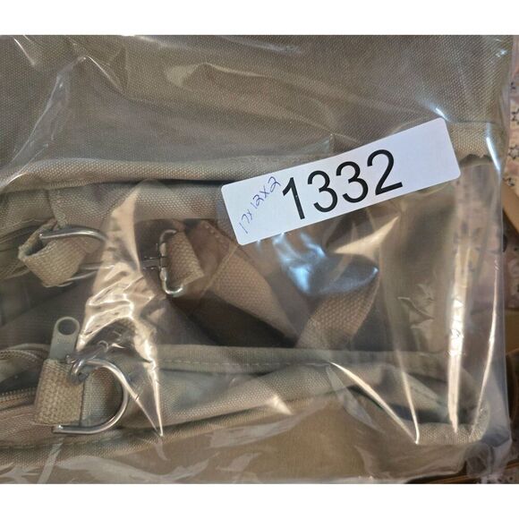 Vintage Wild Duck Canvas Shoulder/Hand Bag laptop bag office briefcase - Picture 9 of 9